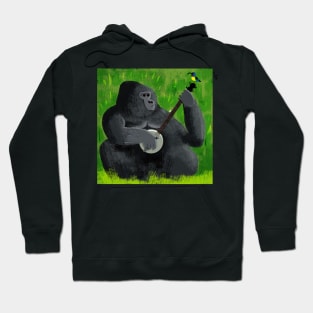 Gorilla with Sunbird Hoodie